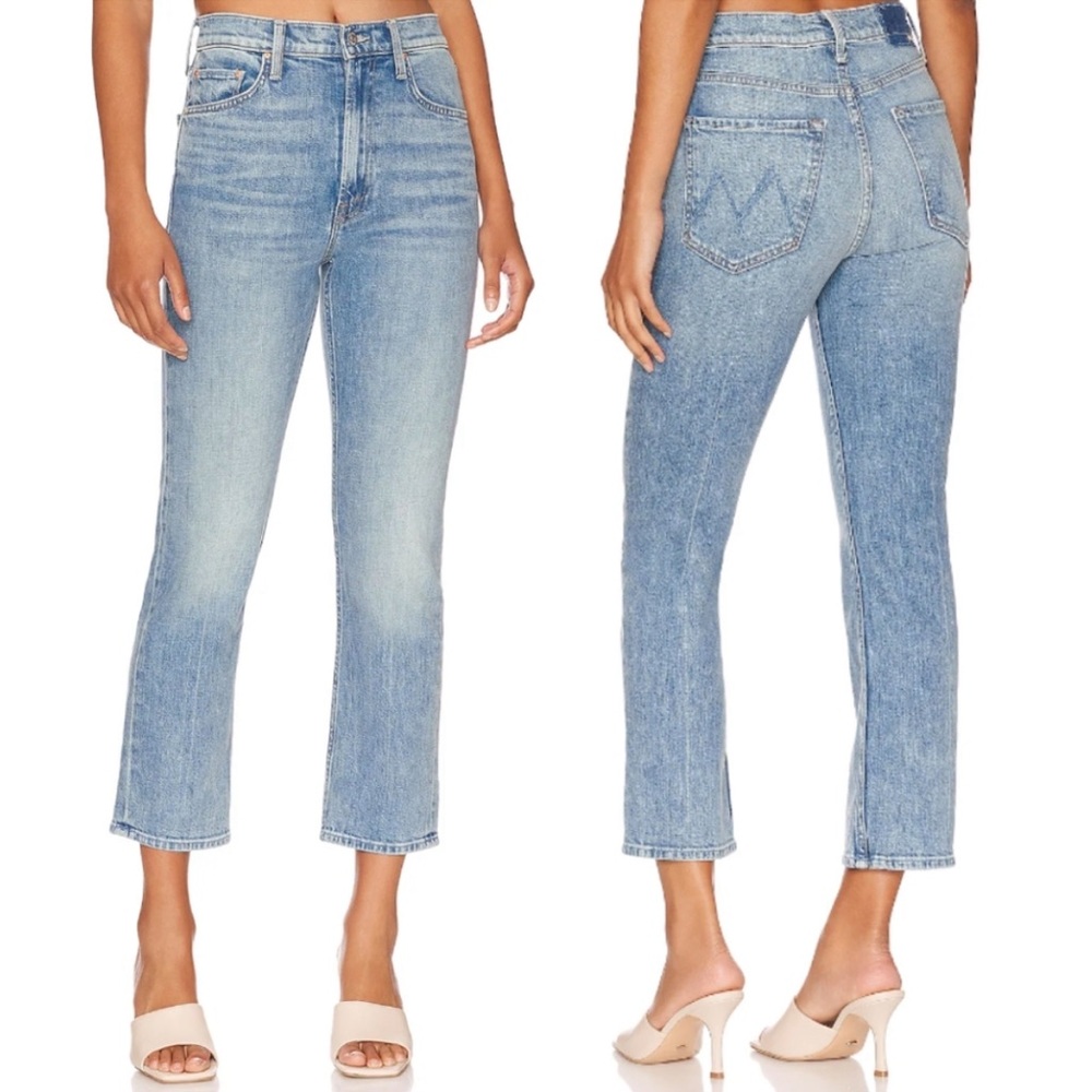 MOTHER High Waisted Rider Ankle in Salt of the Earth - 32